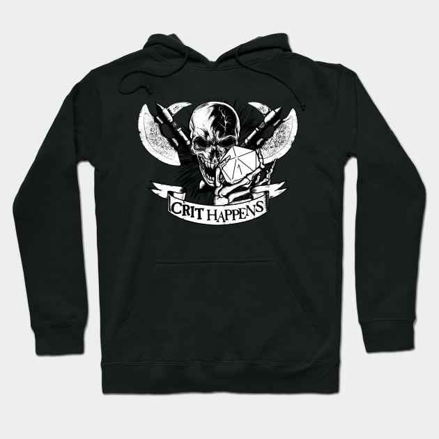 Crit Happens Hoodie by SimonBreeze